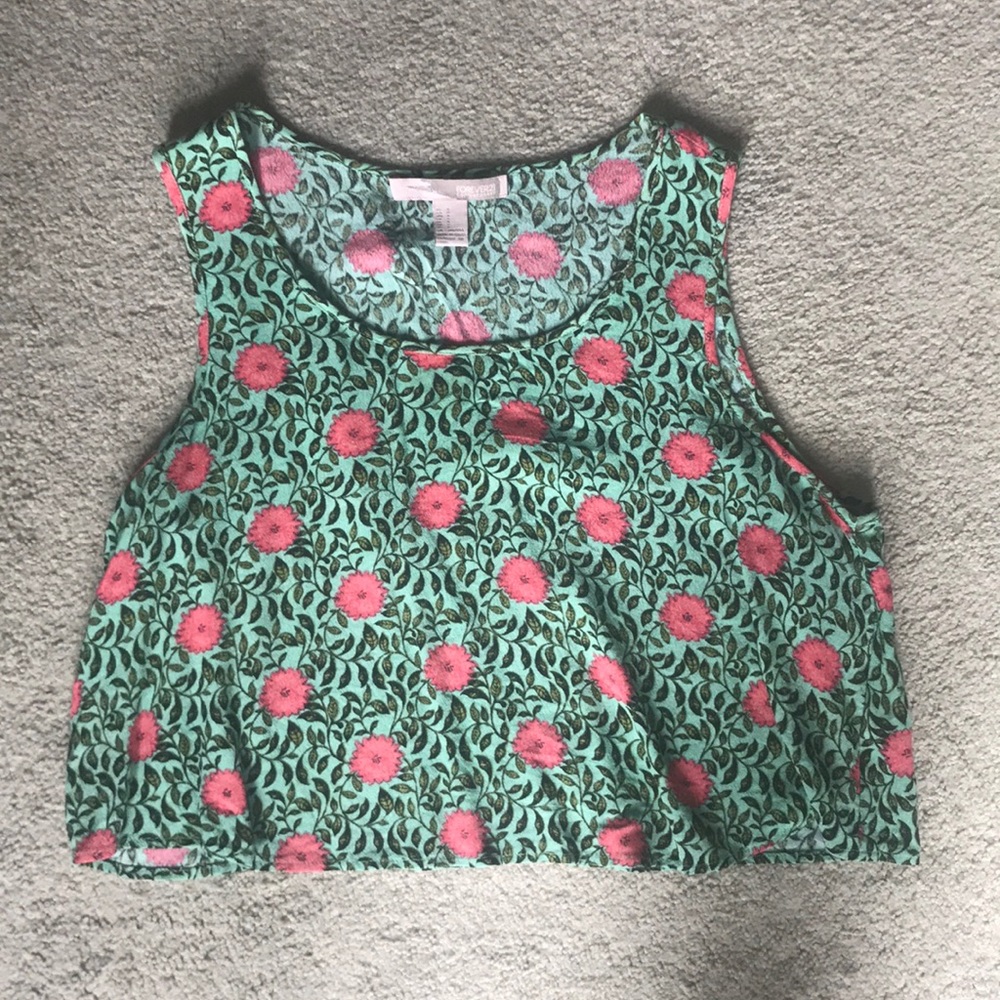 Floral Print crop top